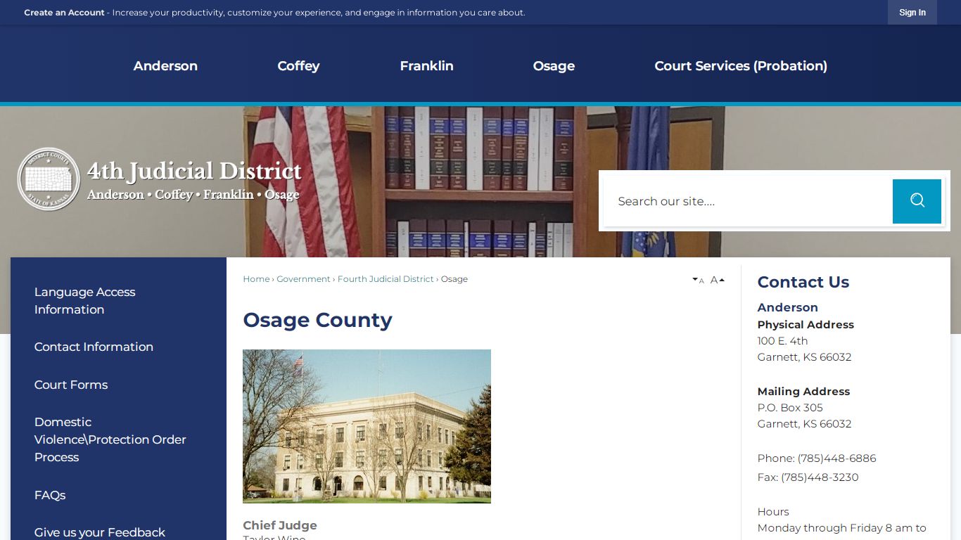 Osage County | Franklin County, KS - Official Website